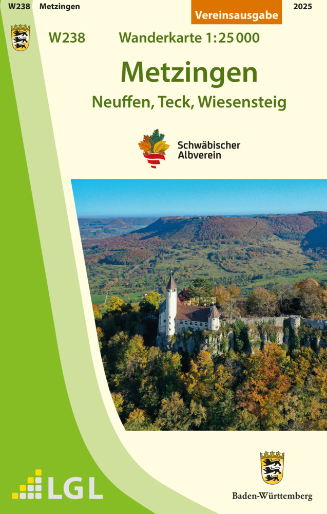 W238 Metzingen - Neuffen, Teck, Wiesensteig main product photo