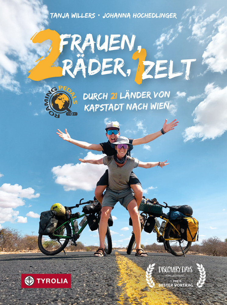 Zwei Frauen, zwei Räder, ein Zelt main product photo