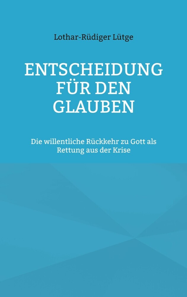 Entscheidung für den Glauben main product photo