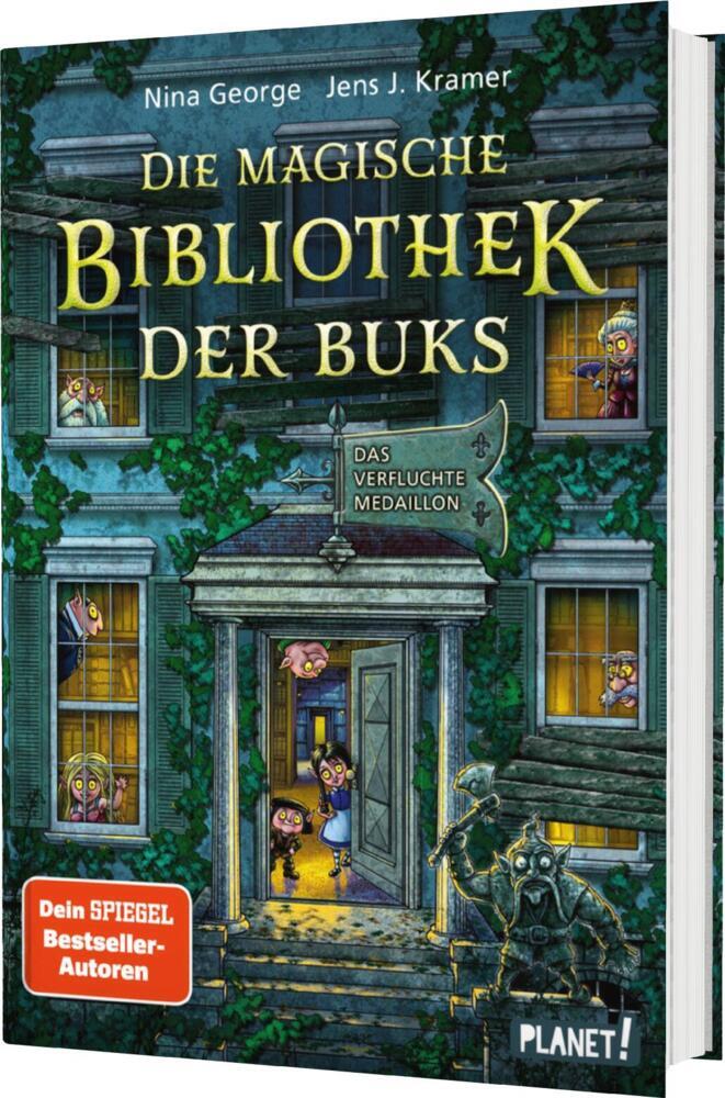 Die magische Bibliothek der Buks 2: Das verfluchte Medaillon main product photo
