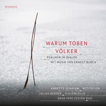 Warum toben die Völker - Psalmen im Dialog mit Musik von Ernest Bloch, 1 Audio-CD