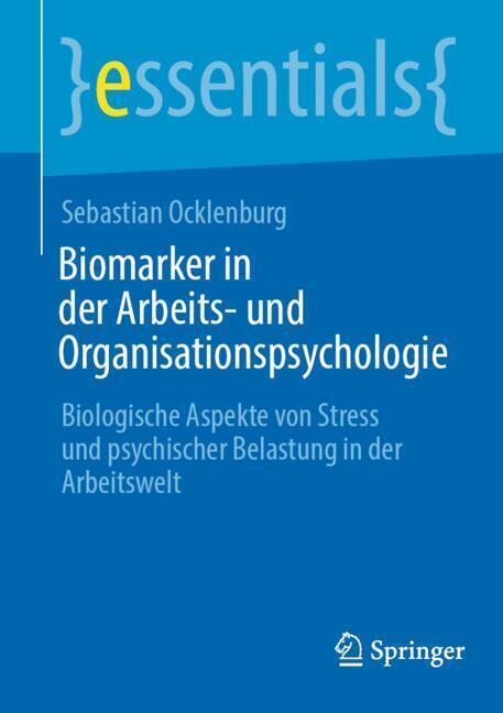 Biomarker in der Arbeits- und Organisationspsychologie main product photo