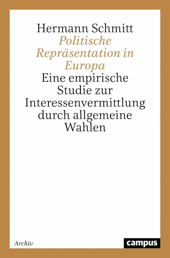 Politische Repräsentation in Europa main product photo