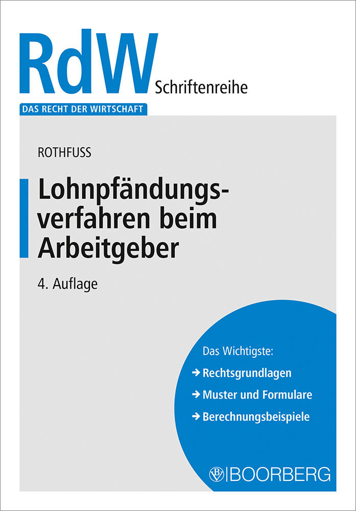 Lohnpfändungsverfahren beim Arbeitgeber main product photo