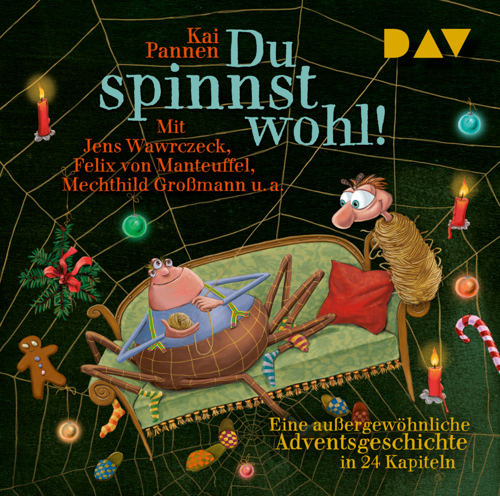 Du spinnst wohl! Eine außergewöhnliche Adventsgeschichte in 24 Kapiteln, 2 Audio-CD main product photo