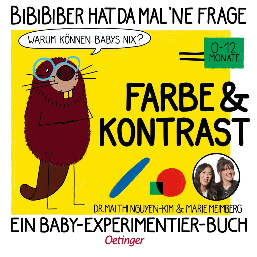 BiBiBiber hat da mal 'ne Frage. Warum können Babys nix? Farbe & Kontrast main product photo