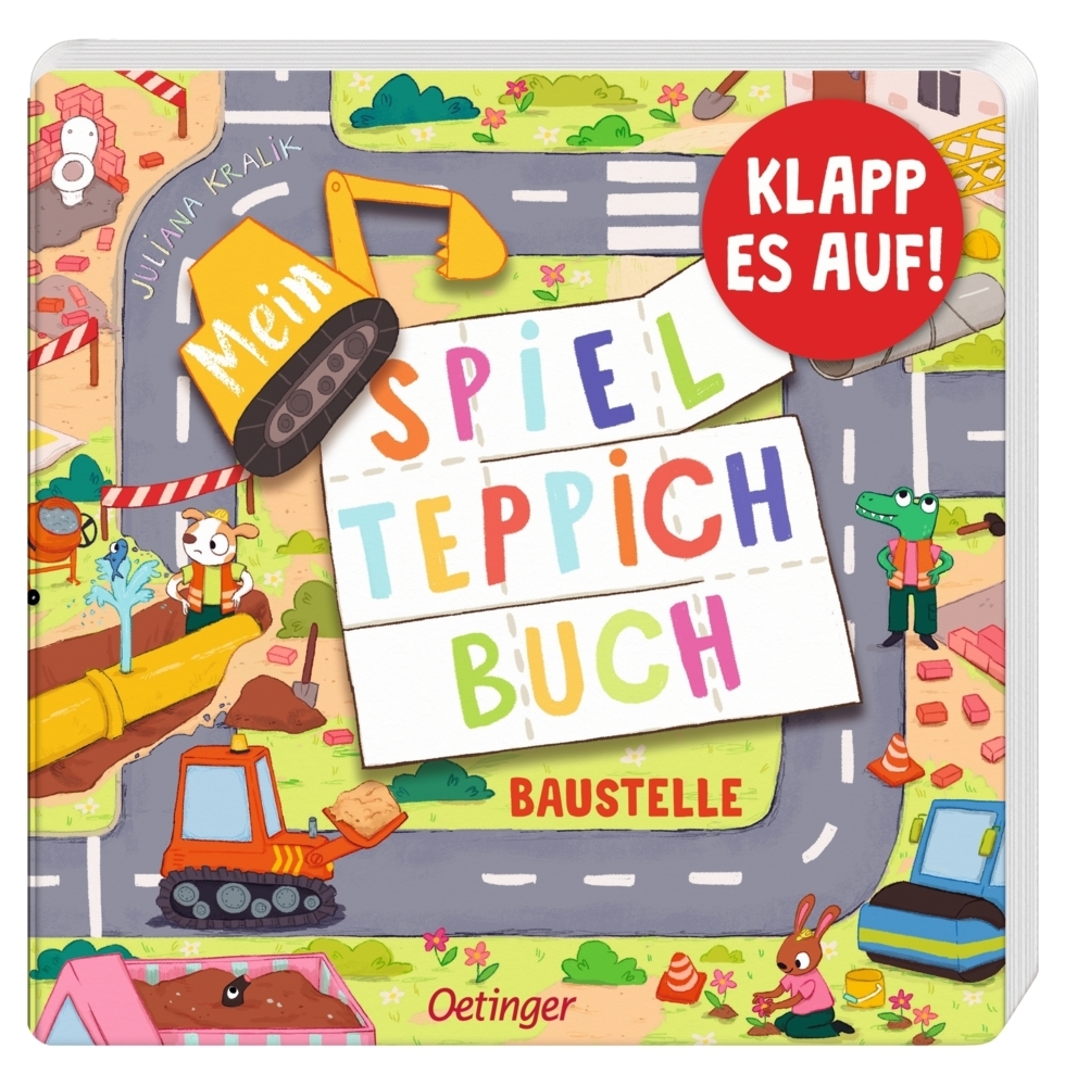 Mein Spielteppich-Buch. Baustelle main product photo