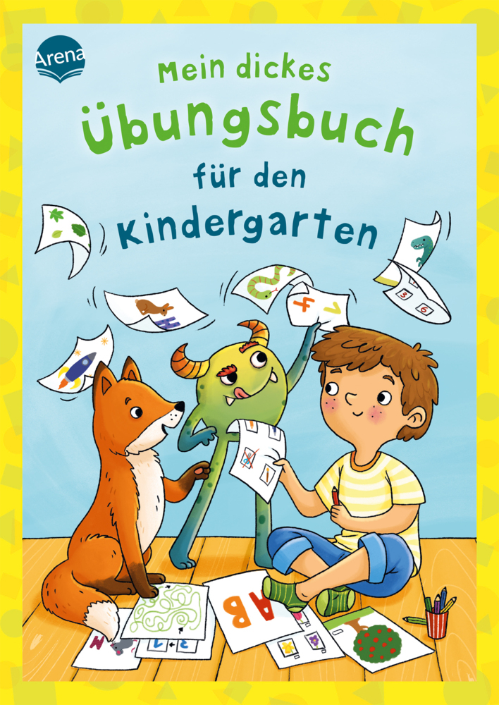 Mein dickes Übungsbuch für den Kindergarten main product photo