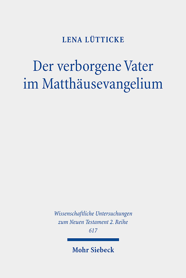 Der verborgene Vater im Matthäusevangelium main product photo