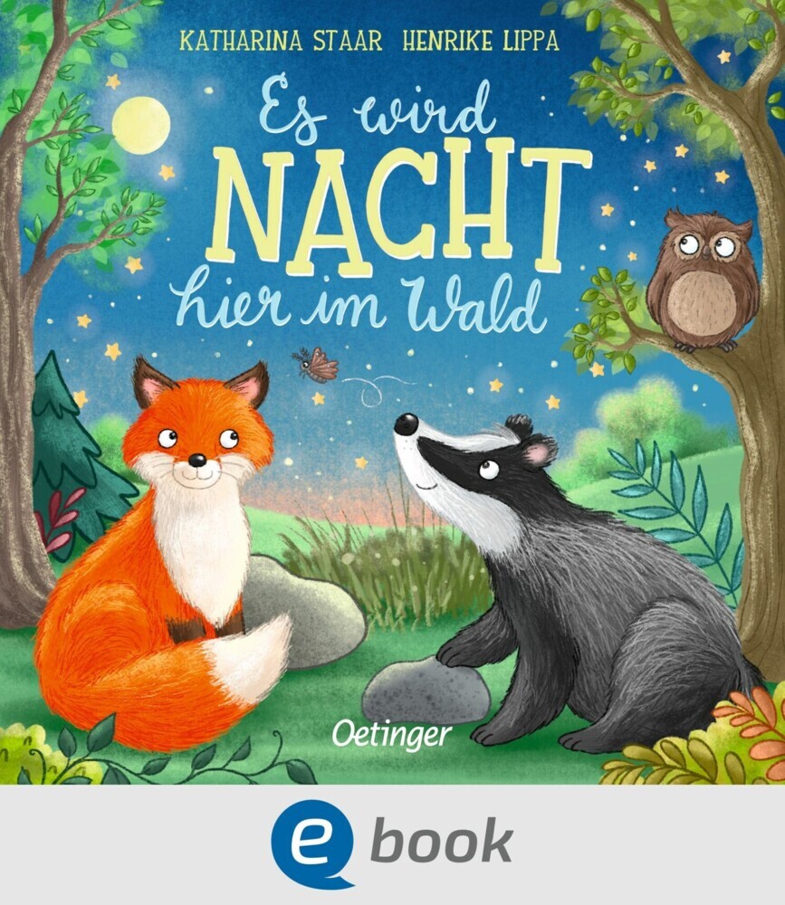 Es wird Nacht hier im Wald main product photo