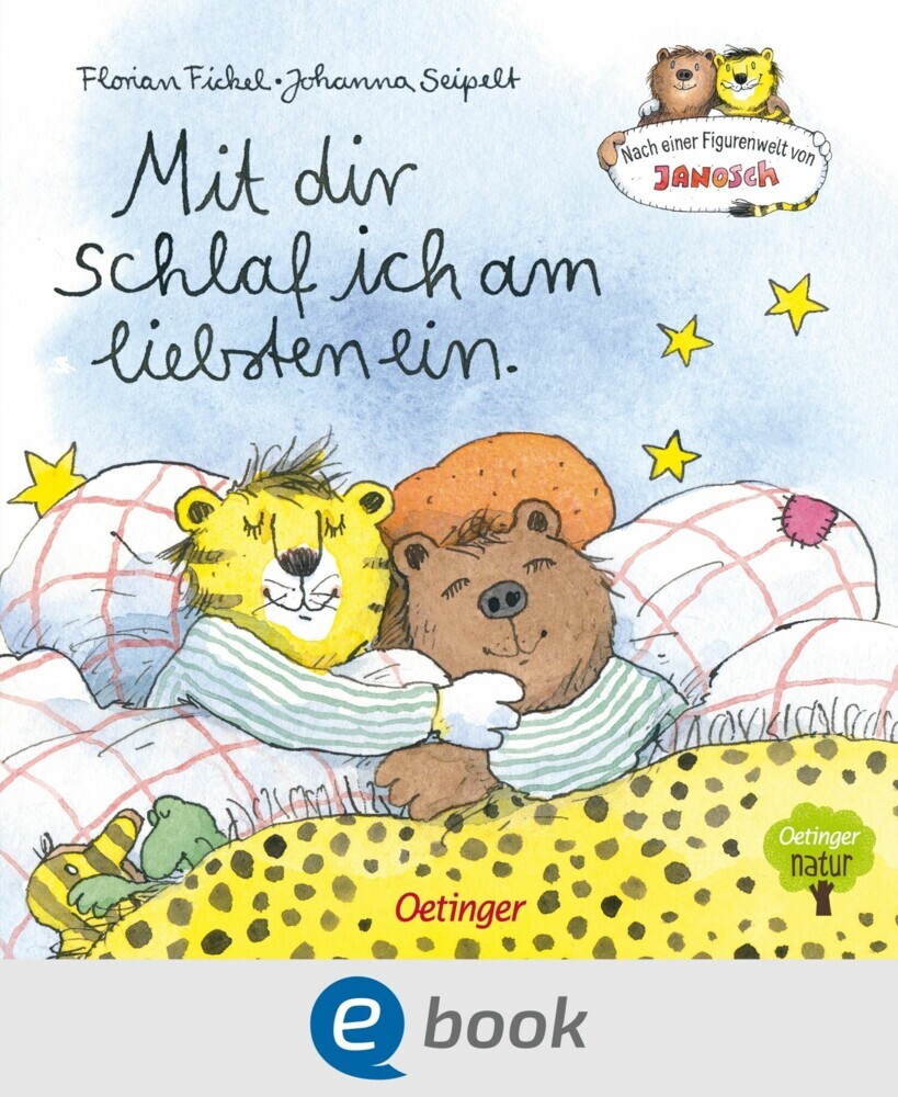 Nach einer Figurenwelt von Janosch. Mit dir schlaf ich am liebsten ein main product photo