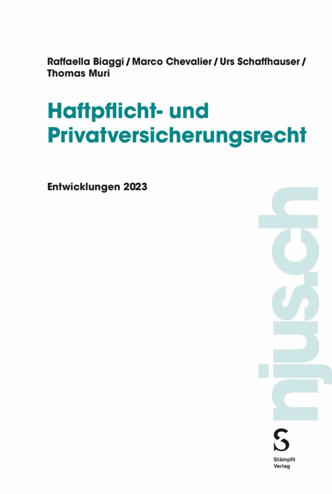 Haftpflicht- und Privatversicherungsrecht main product photo