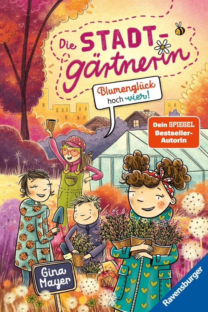 Die Stadtgärtnerin, Band 3 - Blumenglück hoch vier! main product photo