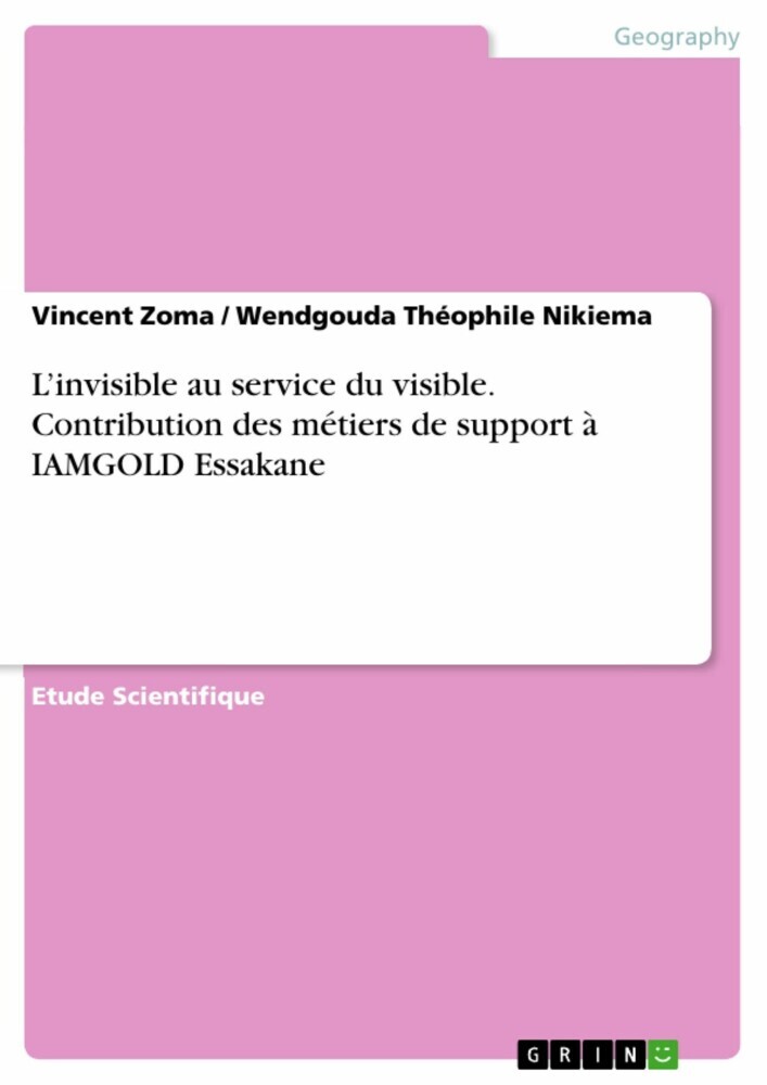 L'invisible au service du visible. Contribution des métiers de support à IAMGOLD Essakane main product photo