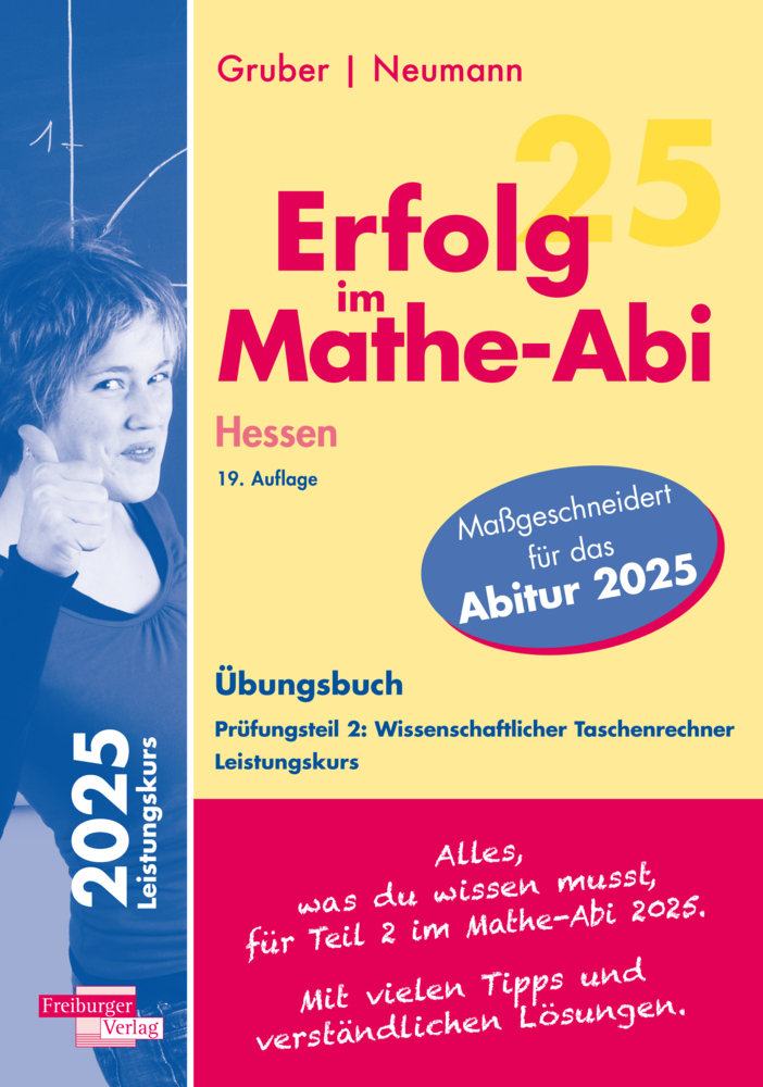 Erfolg im Mathe-Abi 2025 Hessen Leistungskurs Prüfungsteil 2: Wissenschaftlicher Taschenrechner main product photo