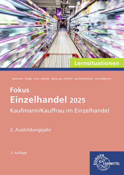 Lernsituationen Einzelhandel 2025, 2. Ausbildungsjahr main product photo