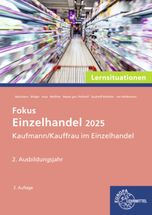 Lernsituationen Einzelhandel 2025, 2. Ausbildungsjahr