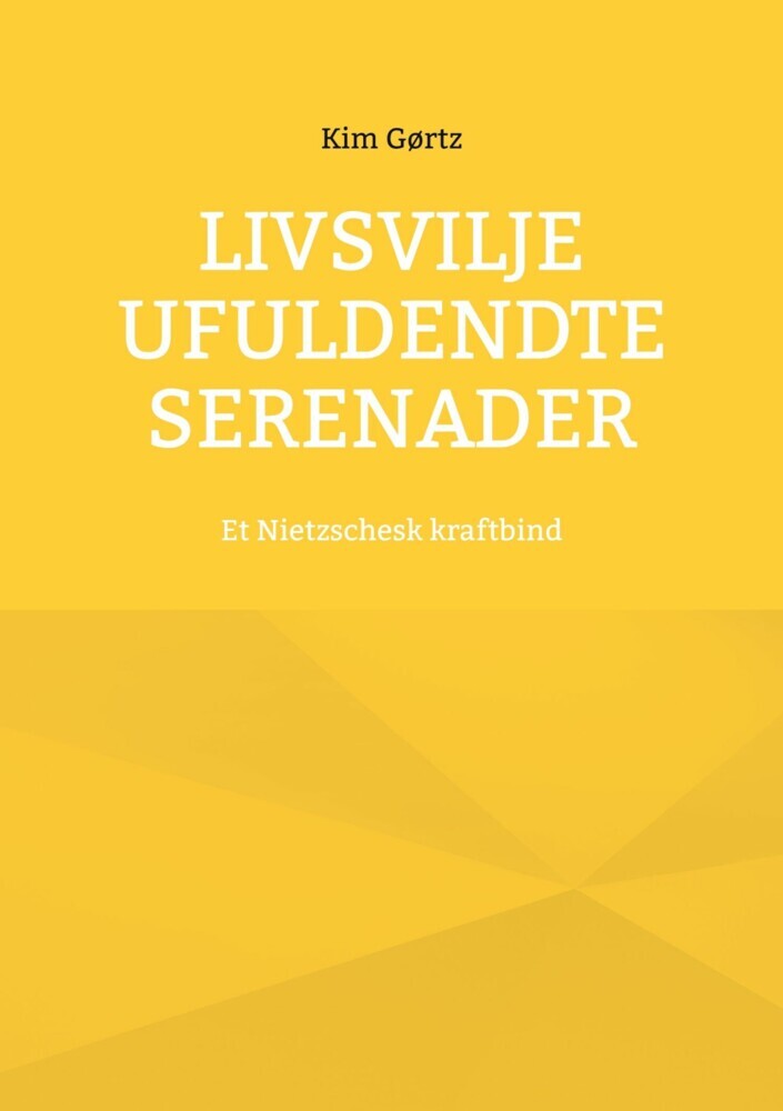 Livsvilje Ufuldendte serenader main product photo