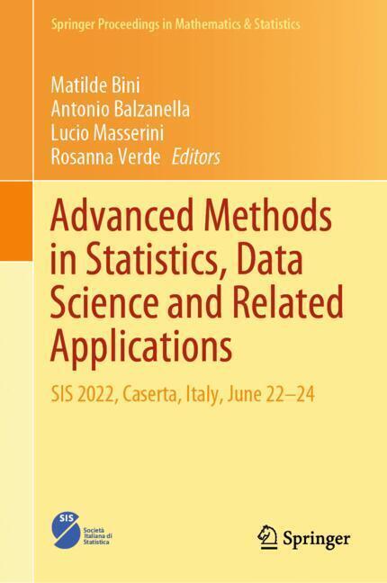 Advanced Methods in Statistics, Data Science and Related Applications main product photo