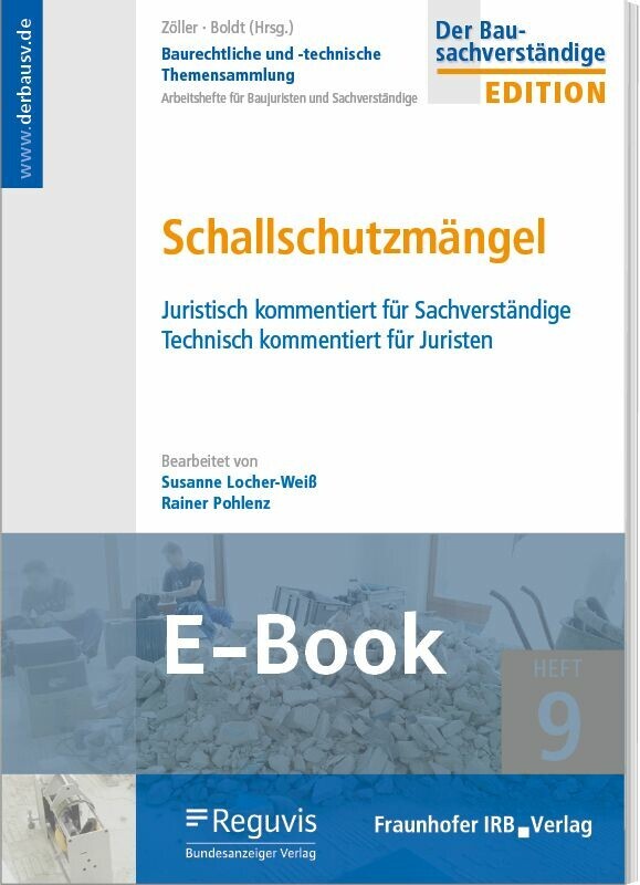 Schallschutzmängel (E-Book) main product photo