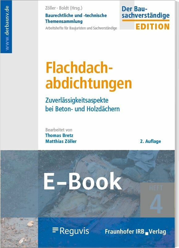 Flachdachabdichtungen (E-Book) main product photo