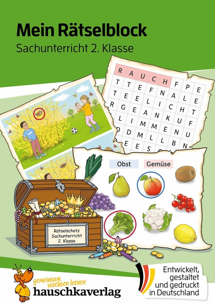 Mein Rätselblock Sachunterricht 2. Klasse main product photo