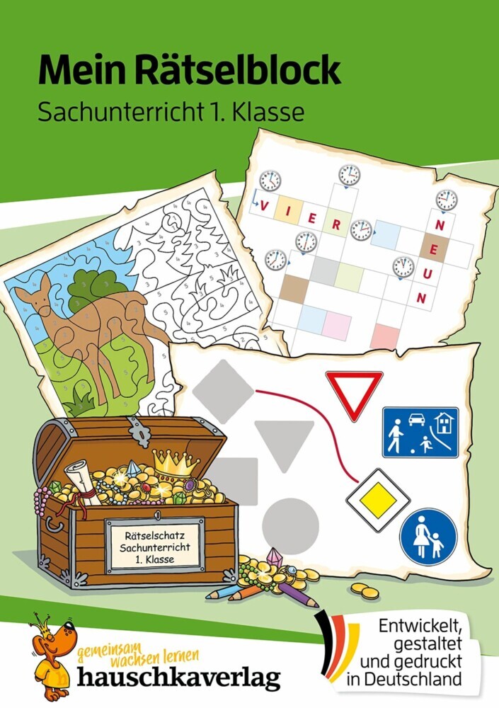 Mein Rätselblock Sachunterricht 1. Klasse main product photo