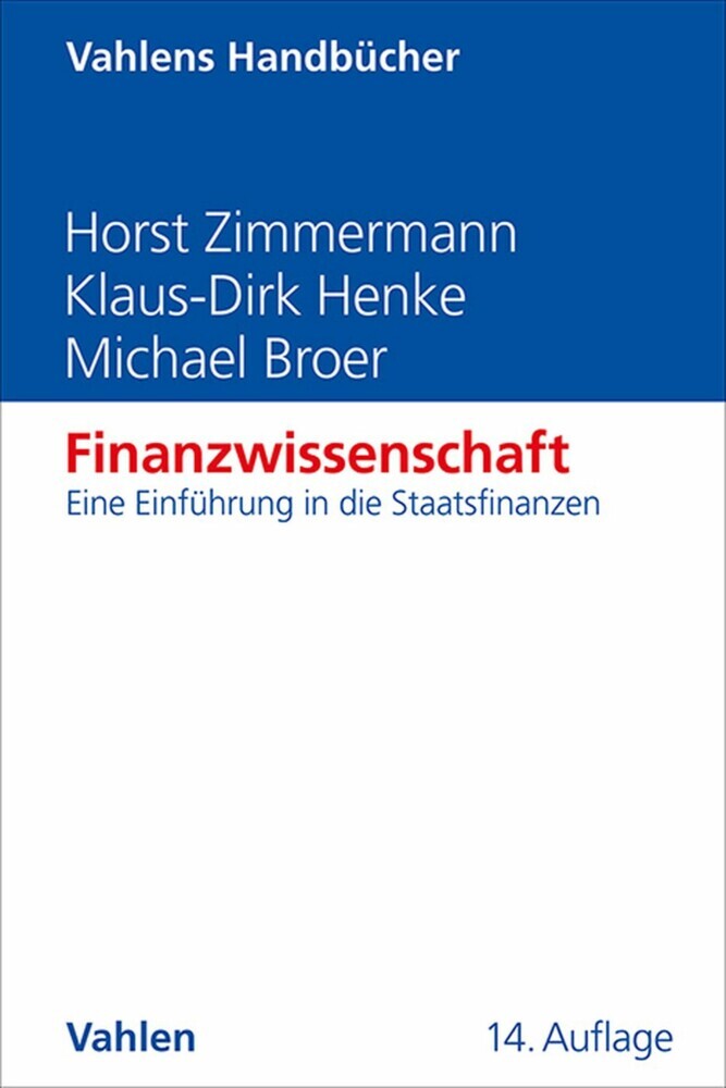 Finanzwissenschaft main product photo