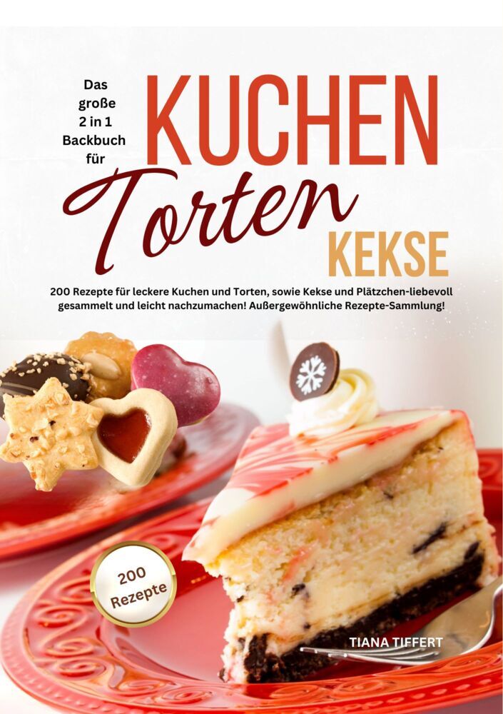 Das große 2 in 1 Backbuch - Kuchen, Torten, Kekse main product photo