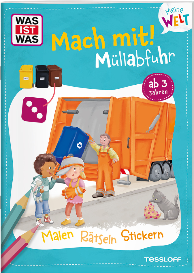 WAS IST WAS Meine Welt Mach mit! Müllabfuhr main product photo