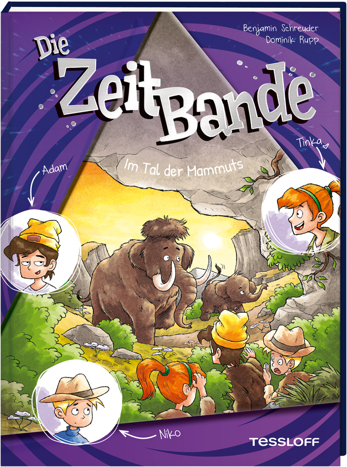 Die ZeitBande. Band 4. Im Tal der Mammuts main product photo