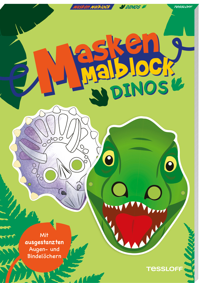 Masken-Malblock. Dinos main product photo