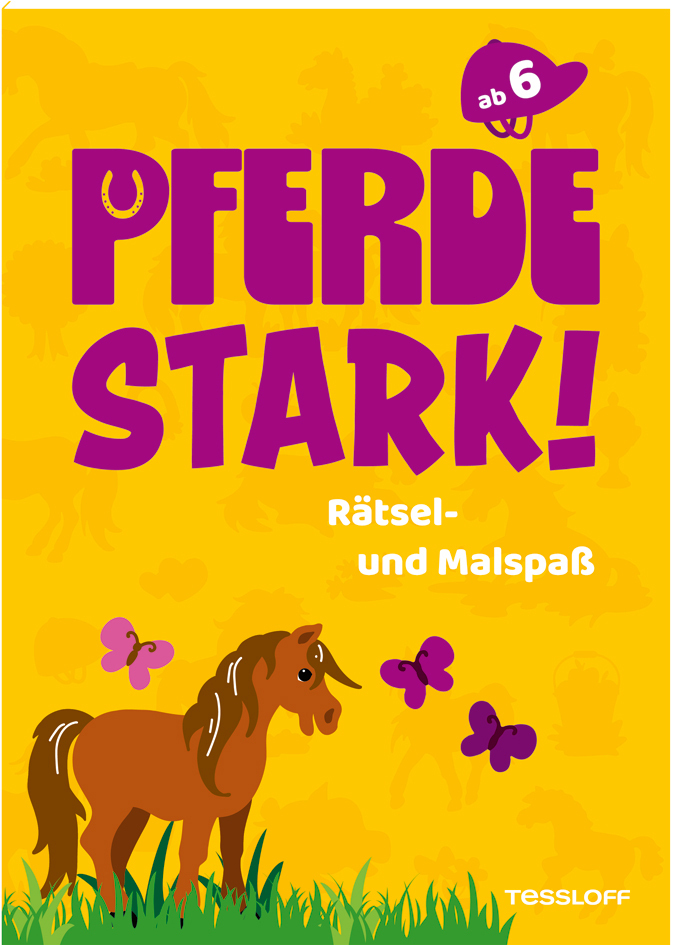 Pferdestark! Rätsel- und Malspaß main product photo