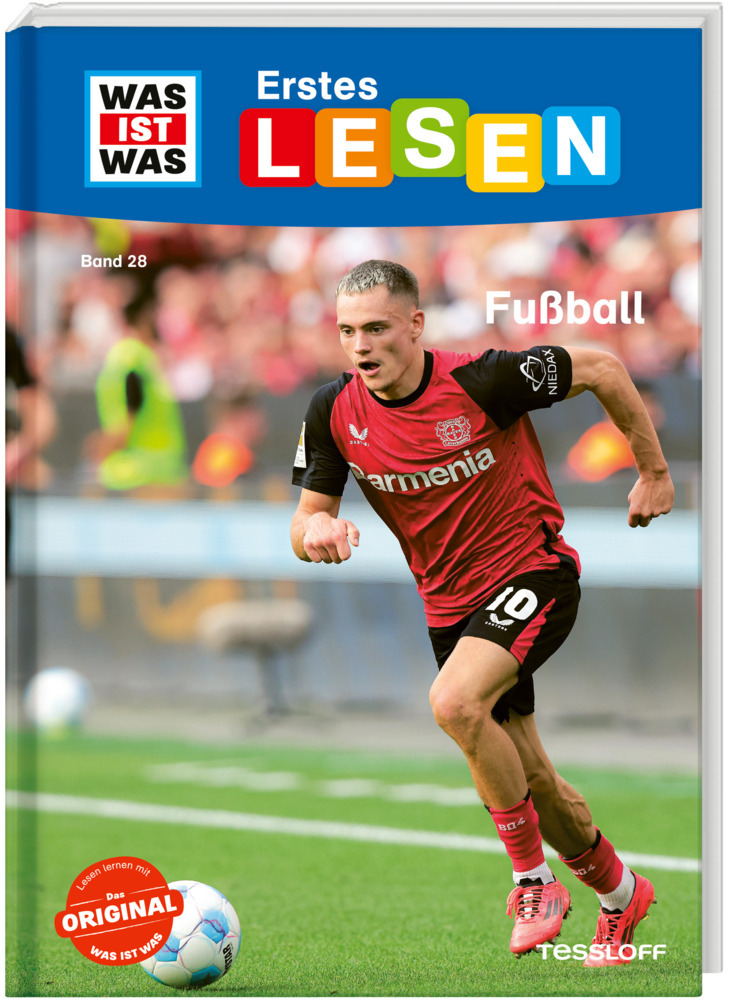 WAS IST WAS Erstes Lesen Band 28. Fußball main product photo