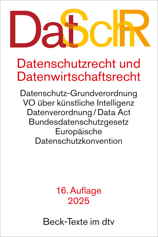 Datenschutzrecht und Datenwirtschaftsrecht main product photo