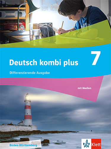 Deutsch kombi plus 7. Differenzierende Ausgabe Baden-Württemberg, m. 1 Beilage main product photo
