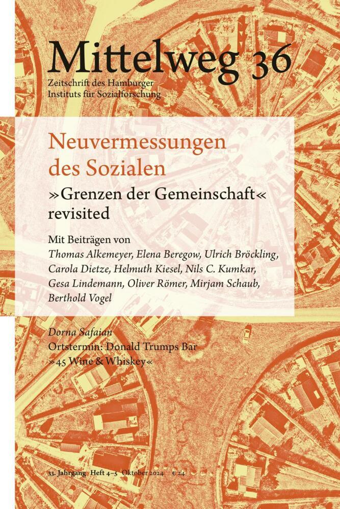Neuvermessungen des Sozialen. »Grenzen der Gemeinschaft« revisited main product photo