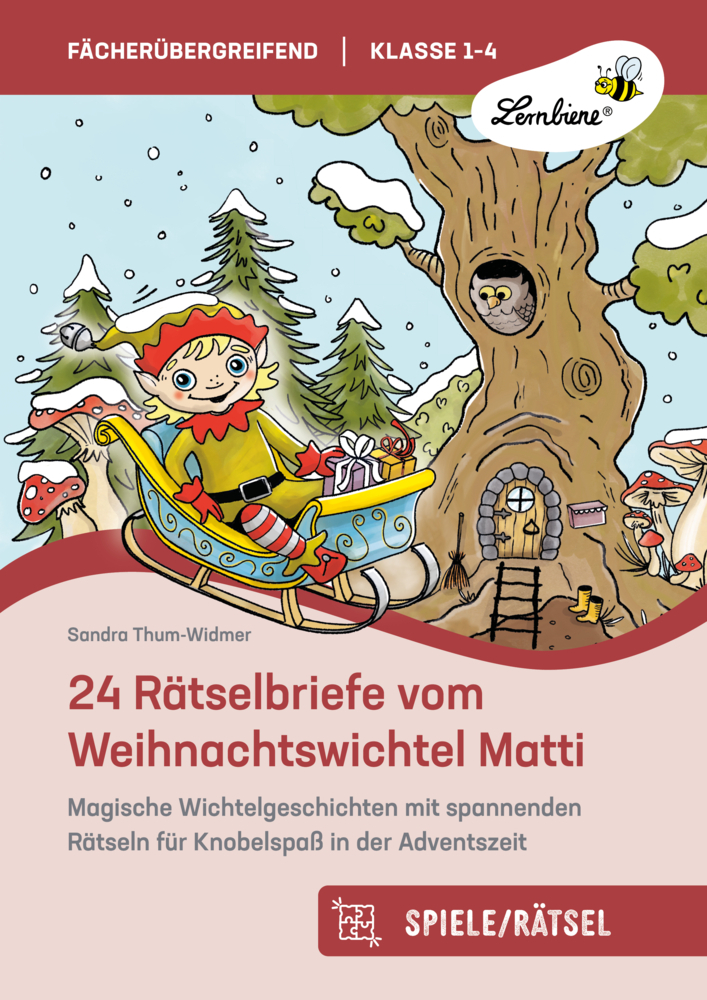 24 Rätselbriefe vom Weihnachtswichtel Matti main product photo