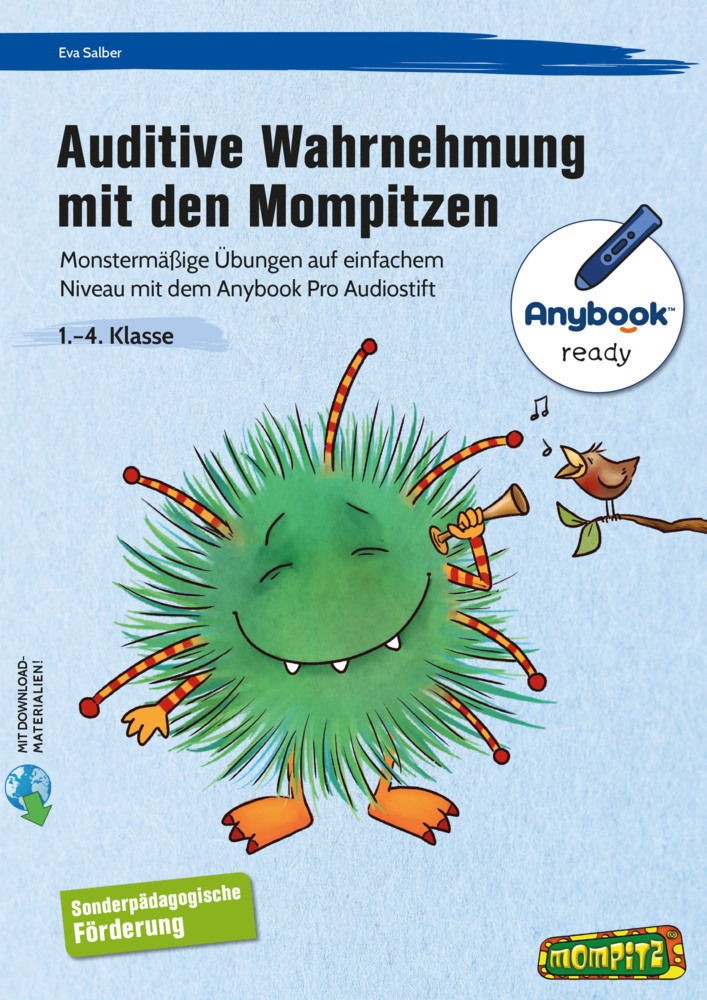 Auditive Wahrnehmung mit den Mompitzen - Anybook main product photo