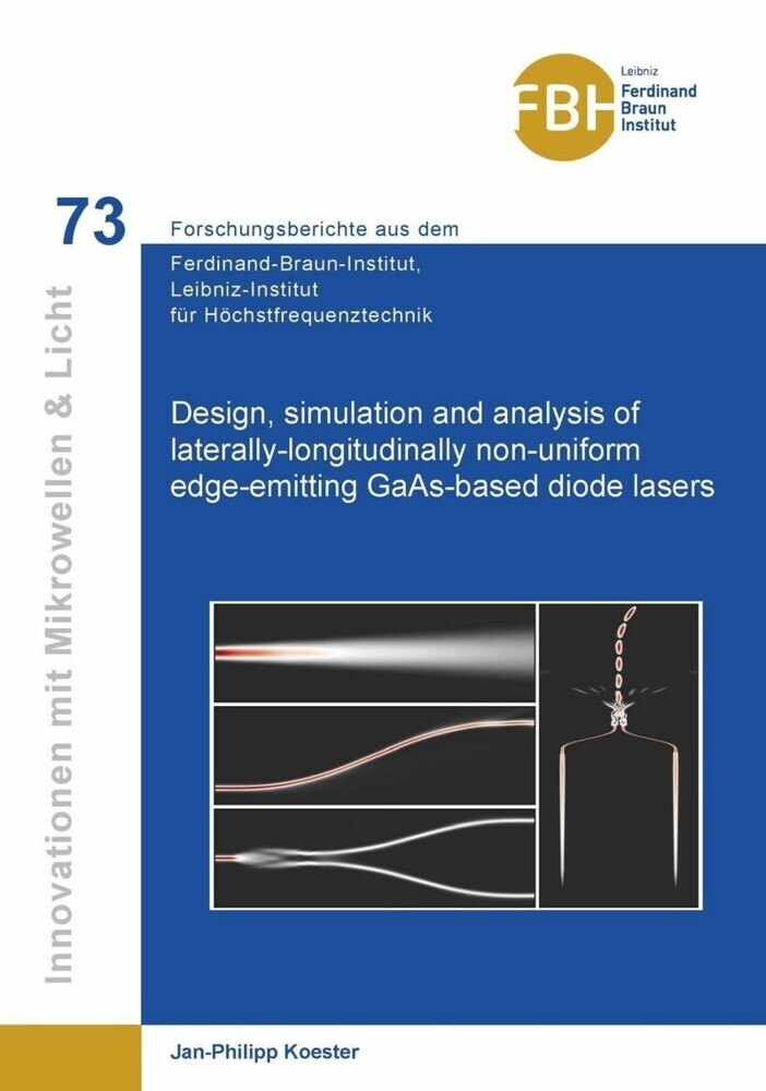 Design, simulation and analysis of laterally-longitudinally non-uniform edge-emitting GaAs-based diode lasers main product photo