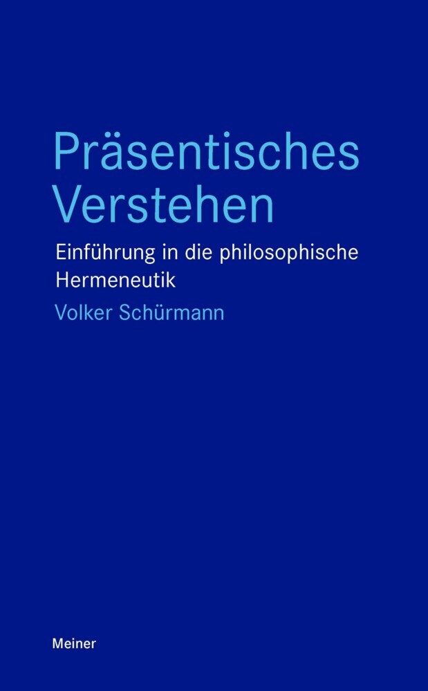 Präsentisches Verstehen main product photo