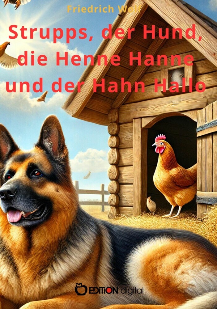 Strupps, der Hund, die Henne Hanne und der Hahn Hallo main product photo
