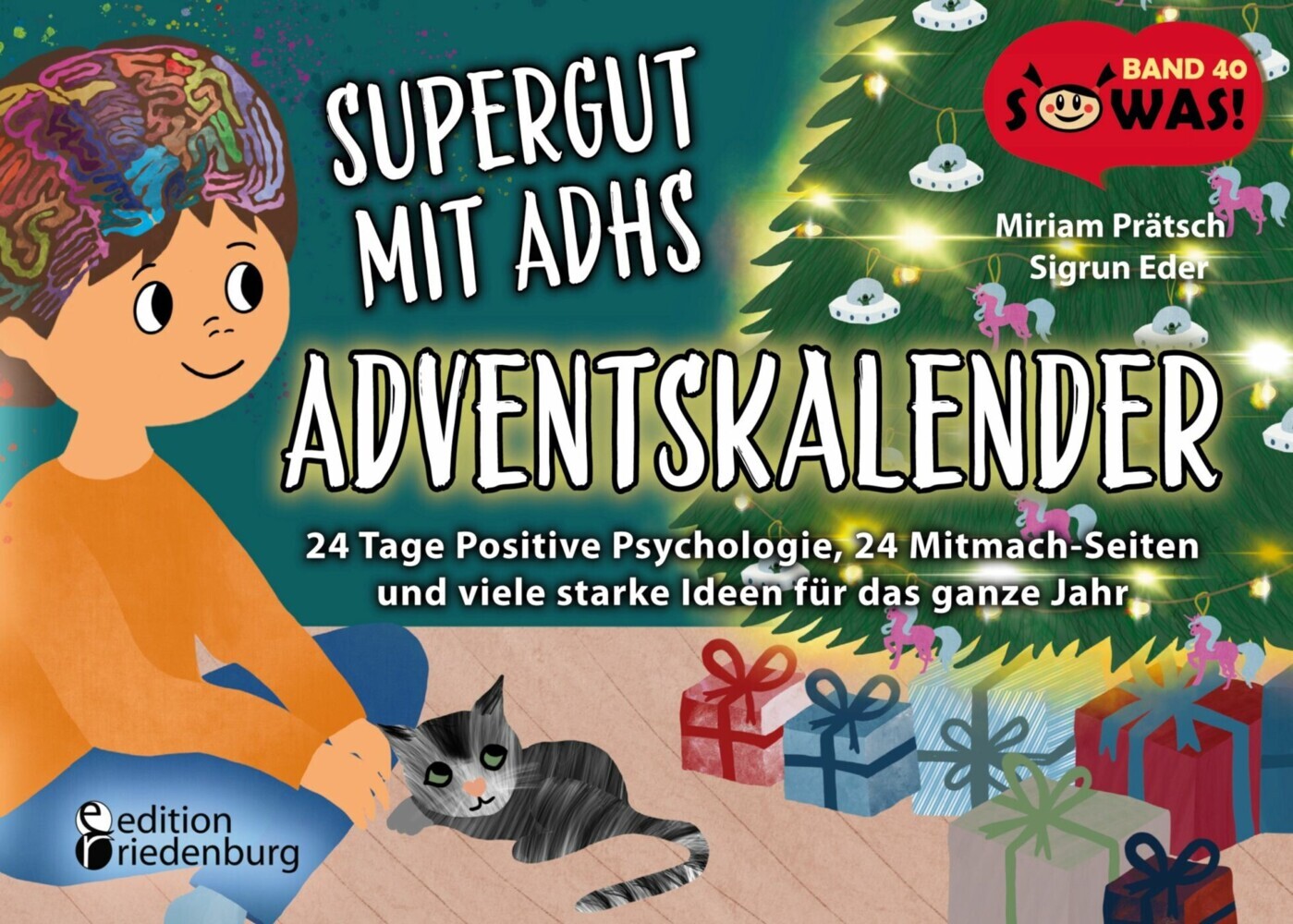 Supergut mit ADHS - Adventskalender: 24 Tage Positive Psychologie, 24 Mitmach-Seiten und viele starke Ideen für das ganze Jahr main product photo