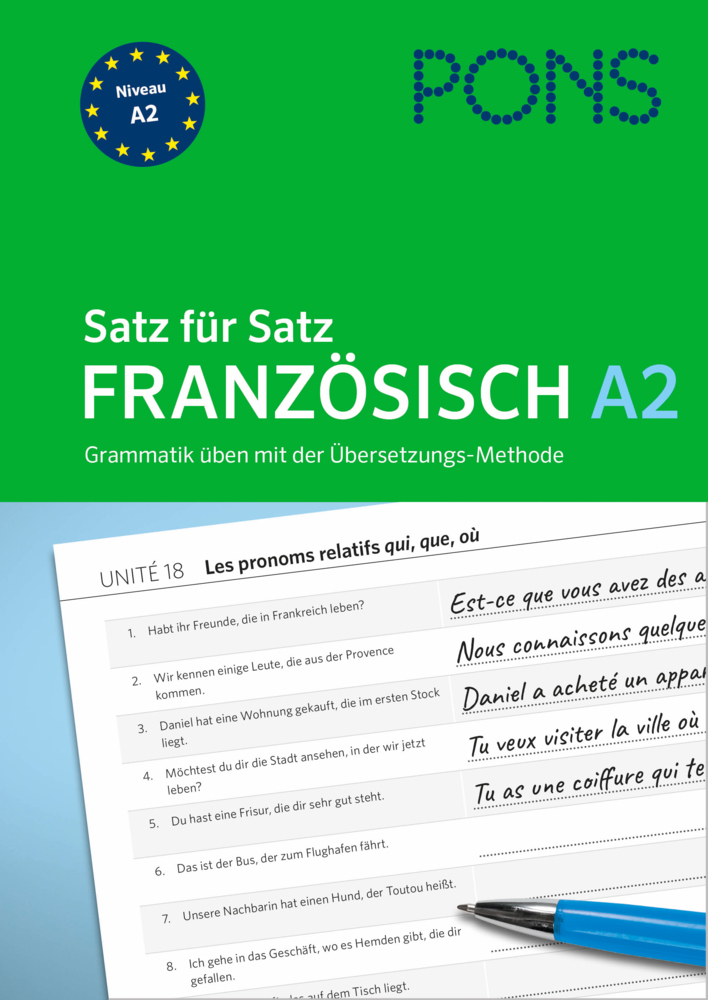 PONS Satz für Satz Französisch A2 main product photo