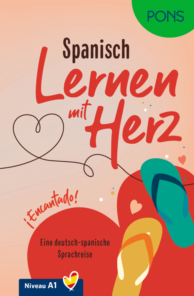 PONS Lernen mit Herz Spanisch A1 main product photo