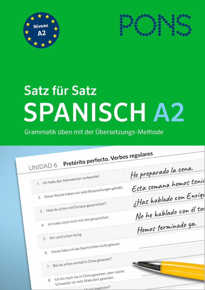 PONS Satz für Satz Spanisch A2 main product photo