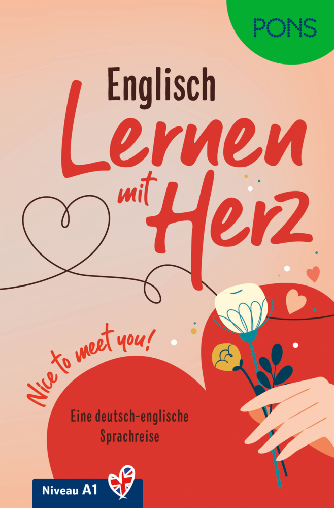 PONS Lernen mit Herz Englisch A1 main product photo