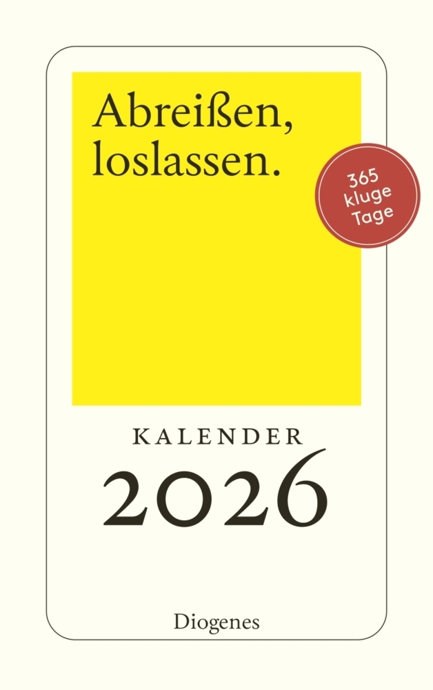 Abreißen, loslassen 2026 main product photo