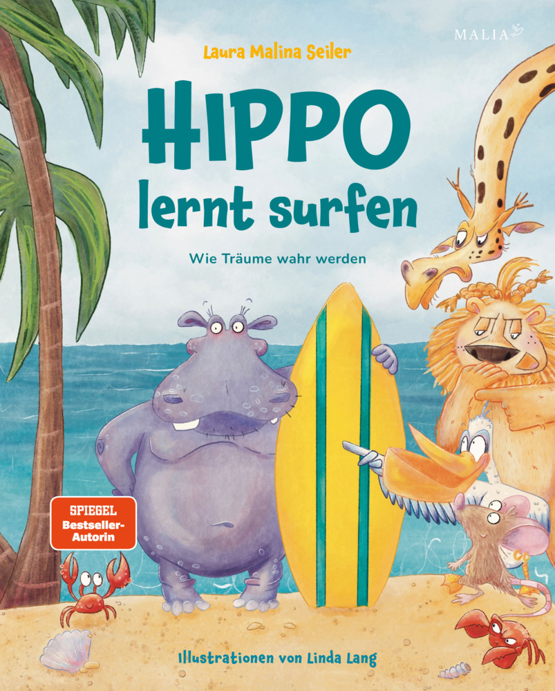Hippo lernt Surfen - Wie Träume wahr werden main product photo