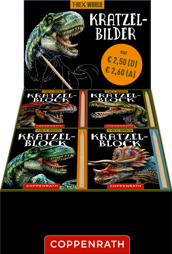 Kratzelbilder (T-Rex World) main product photo